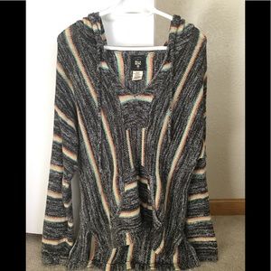 Billabong poncho/ sweater